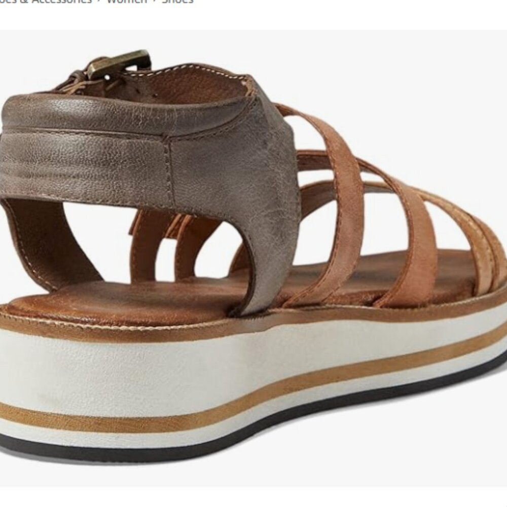 NEW Bed Stu Jude Sandals Leather For Women 3J7 - Picture 4 of 5